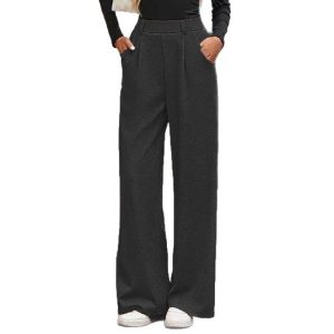 Wide leg pants loose straight leg pants